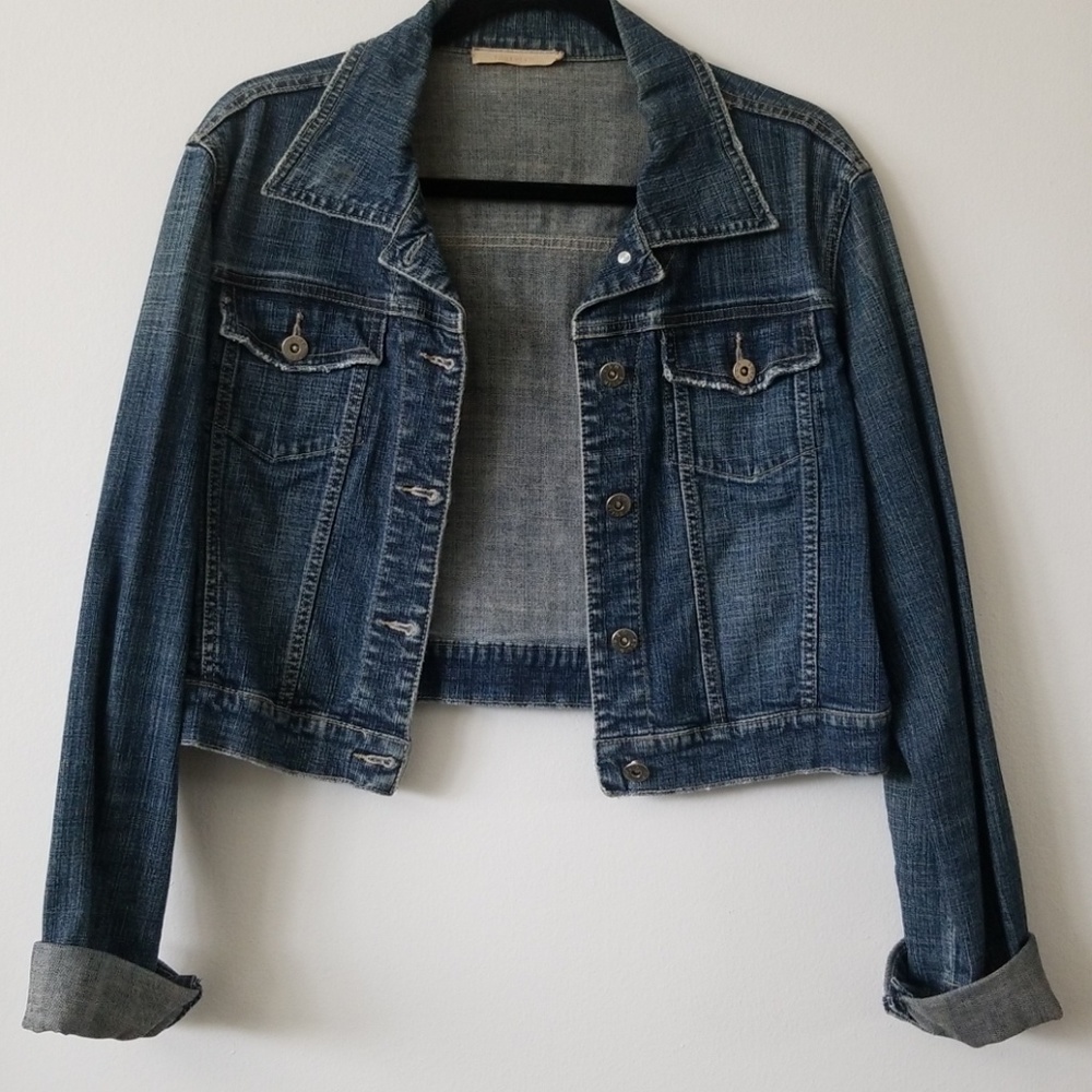 Forever 21 Crop Top Denim Jacket